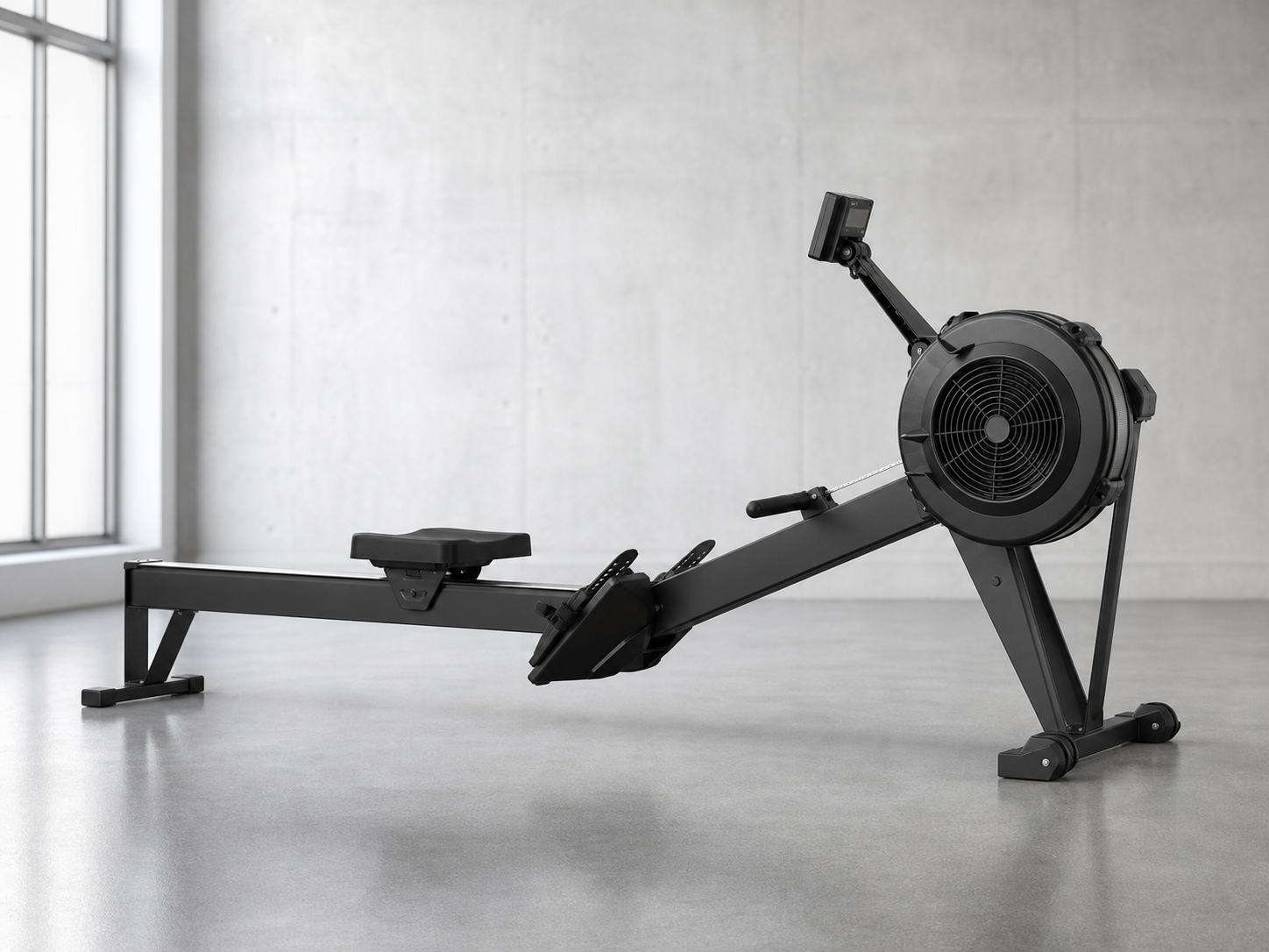 in Commercial High-quality Fitness Equipment Air Rowing Machine Multiple Resistance Levels WDF-40002 for commercial fitness facilities