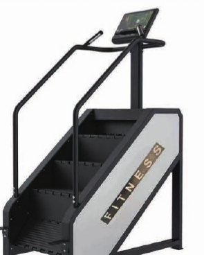 Commercial Stair Climber with Heart-Rate Display WDF-1116C for commercial fitness facilities