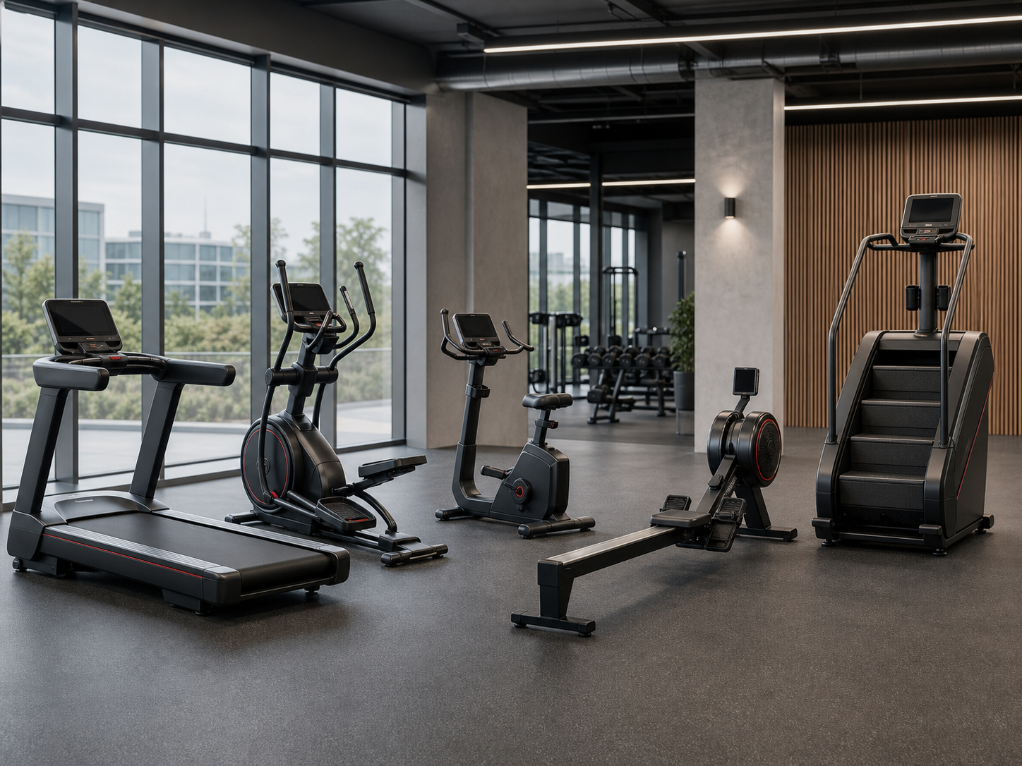 Commercial Cardio Equipment for commercial fitness projects